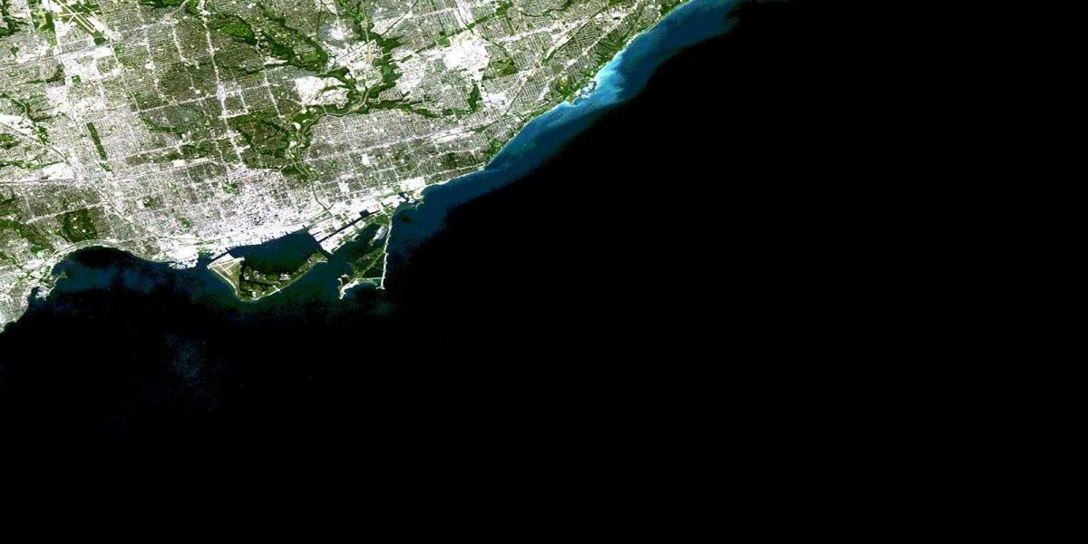 Ramani ya Toronto satellite