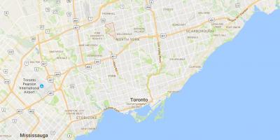 Ramani ya Westminster–Branson wilaya ya Toronto